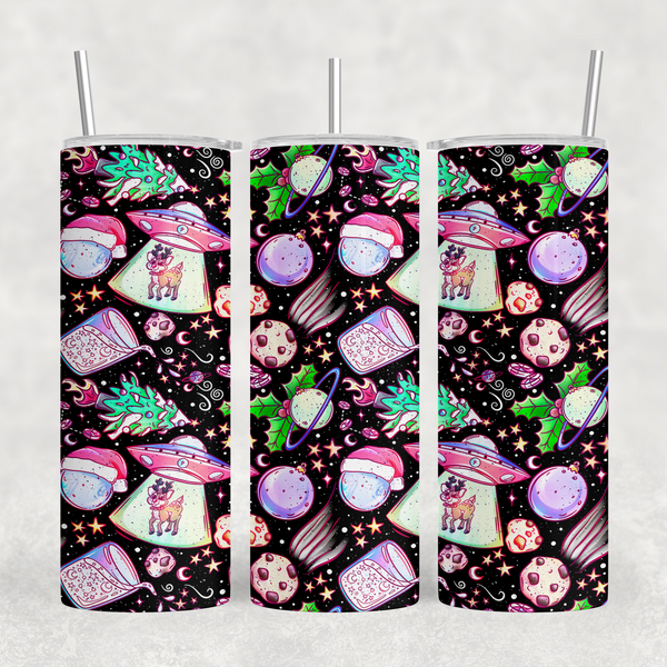 Merry Milky Way 20oz Sublimation Tumbler Transfer