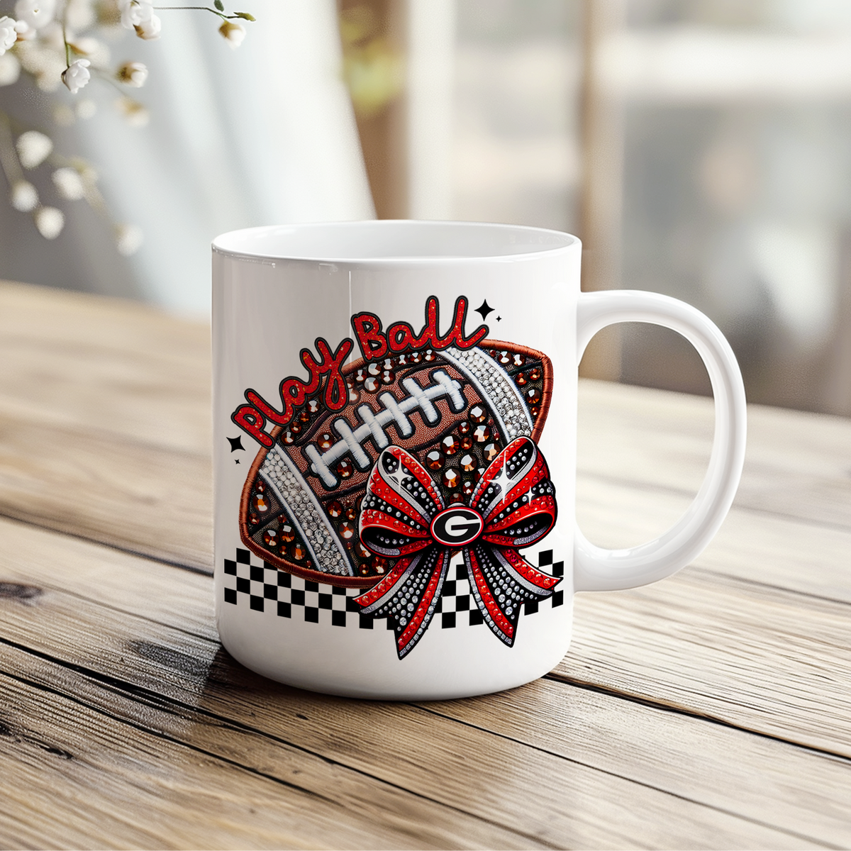 Play Ball Bulldogs (GA) UV DTF Transfer