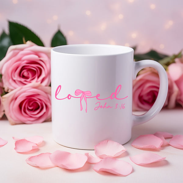 Loved John 3:16 DTF Heat Transfer