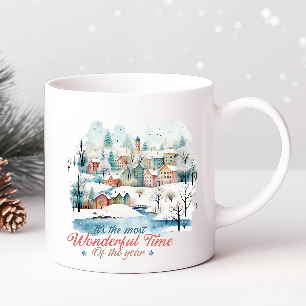 Wonderful Time Watercolor DTF Heat Transfer