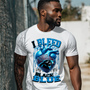 Carolina Bleed Black and Blue DTF Heat Transfer