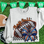 Play Ball Gators (FL) Faux Rhinestone and Faux Embroidery Sublimation Transfer