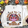 Gobble Wobble Faux Sparkles & Faux Embroidery DTF Heat Transfer