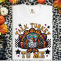 Talk Turkey to Me Faux Sparkles & Faux Embroidery DTF Heat Transfer