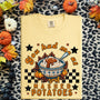 Had Me at Mashed Potatoes Faux Sparkles & Faux Embroidery DTF Heat Transfer