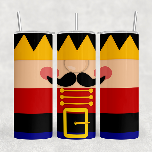 Nutcracker Face 20oz Sublimation Tumbler Transfer