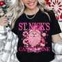 St. Nick's Candy Cane Co. Faux Embroidery and Faux Sparkles DTF Heat Transfer