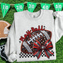 Play Ball Bulldogs (GA) Faux Rhinestone and Faux Embroidery Sublimation Transfer