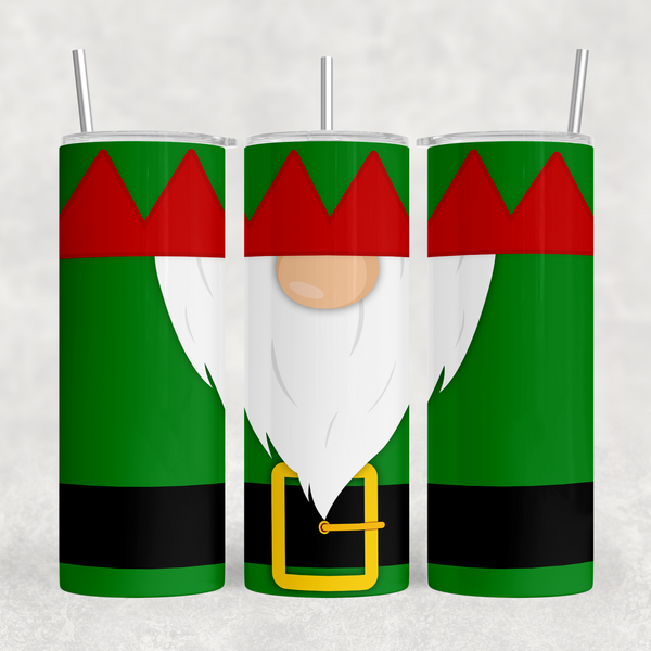 Elf Gnome 20oz Sublimation Tumbler Transfer