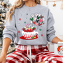 Christmas Girl Duck Tea Cup DTF Heat Transfer