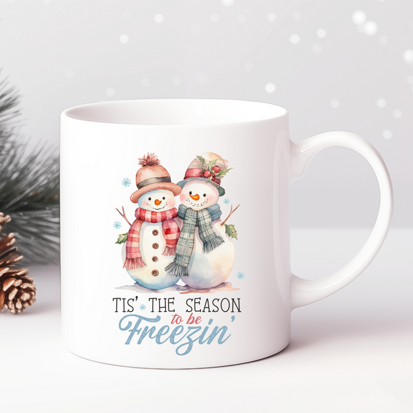 Season Snowman DTF Heat Transfer